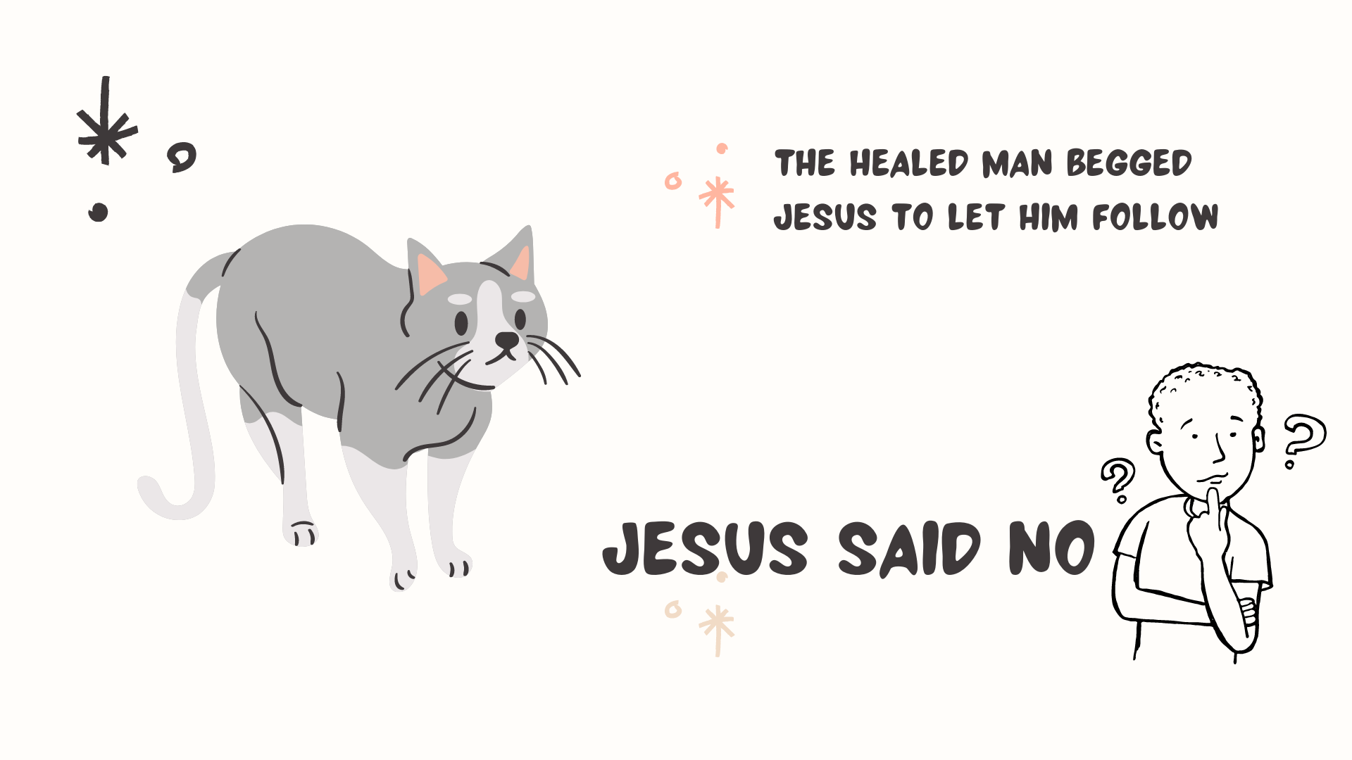 When God says, 